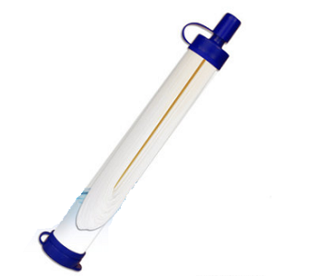 野外多功能殺菌凈水吸管